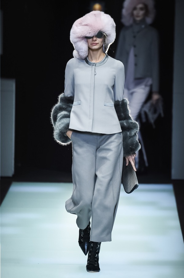 ジョルジオ アルマーニ(Giorgio Armani) 2018-19年秋冬ウィメンズコレクション シルエット - 写真8