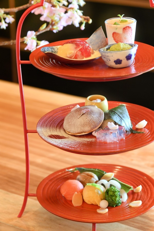 桜の午餐膳  3,750円+税 ※ロゼスパークリングセットは4,750円+税