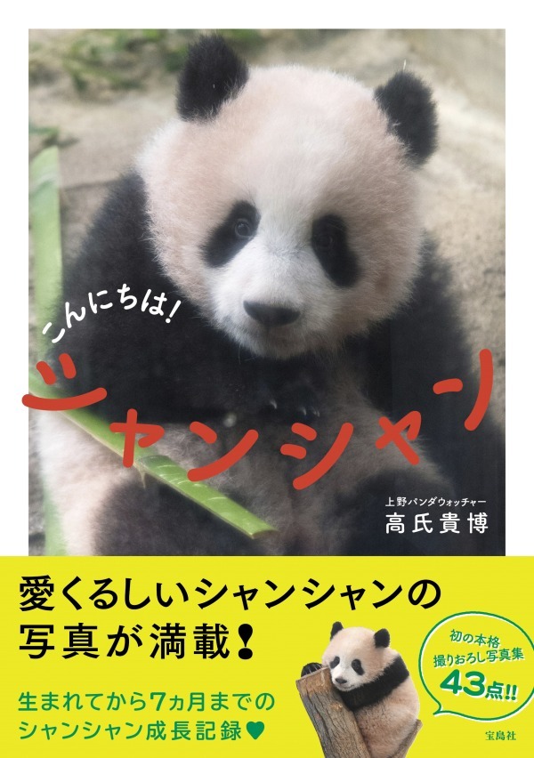 上野動物園のシャンシャン(香香)初、写真集『こんにちは！ シャンシャン』発売｜写真2