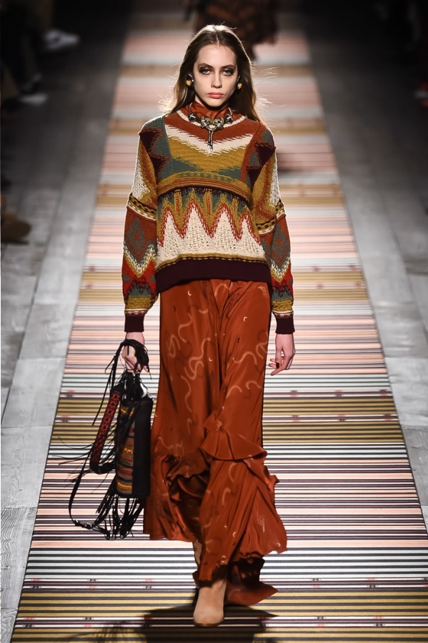 エトロ(ETRO) 2018-19年秋冬ウィメンズコレクション シルエット - 写真9