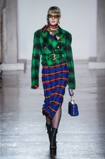 ヴェルサーチ 2018年秋冬コレクション - チェック柄で団結するヴェルサーチウーマン｜写真30