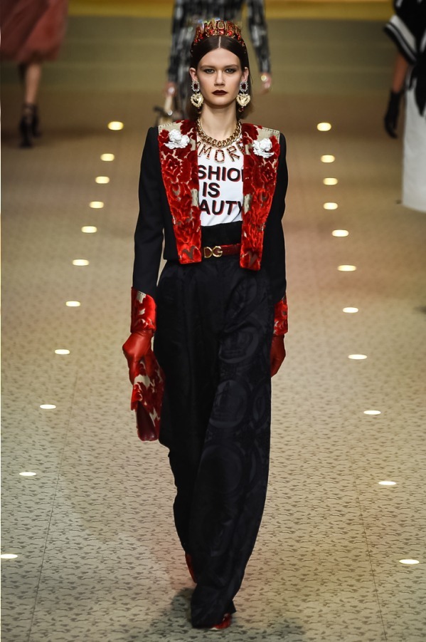 ドルチェ＆ガッバーナ(DOLCE&GABBANA) 2018-19年秋冬ウィメンズコレクション  - 写真72