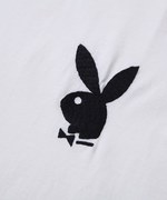 ミスターオリーブ×プレイボーイ、“ウサギと蝶ネクタイ”マークを刺繍であしらったビッグT｜写真7