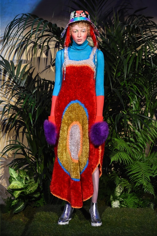 ツモリチサト(TSUMORI CHISATO) 2018-19年秋冬ウィメンズコレクション シルエット - 写真24