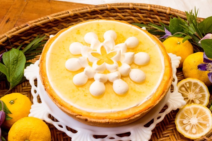 キル フェ ボン「ゆずチーズスフレのタルト」