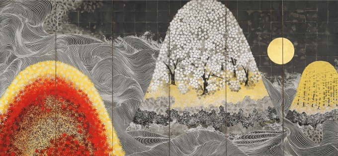 日本画家・加山又造の展覧会「Re 又造 MATAZO KAYAMA」名作をデジタルアートで表現｜写真3