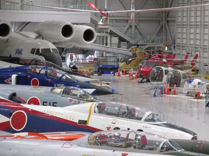 岐阜かかみがはら航空宇宙博物館」オープン、「飛燕」など戦闘機