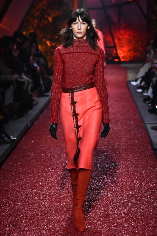 エルメス(HERMÈS) 2018-19年秋冬ウィメンズコレクション シルエット - 写真29