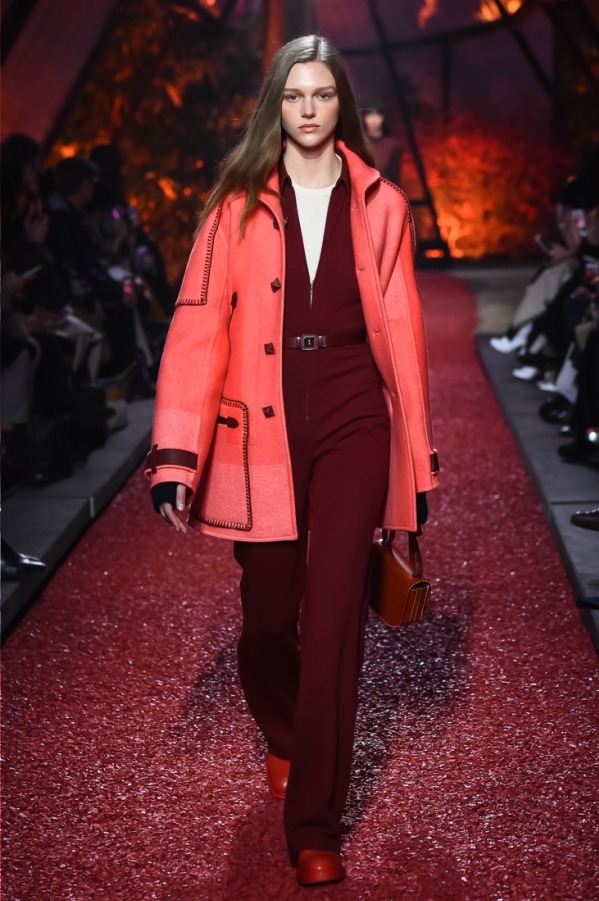 エルメス(HERMÈS) 2018-19年秋冬ウィメンズコレクション シルエット - 写真30