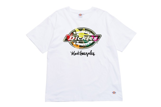 Mark Gonzales ロゴ柄抜きプリントルーズフィットS/S-Tシャツ 5,000円+税