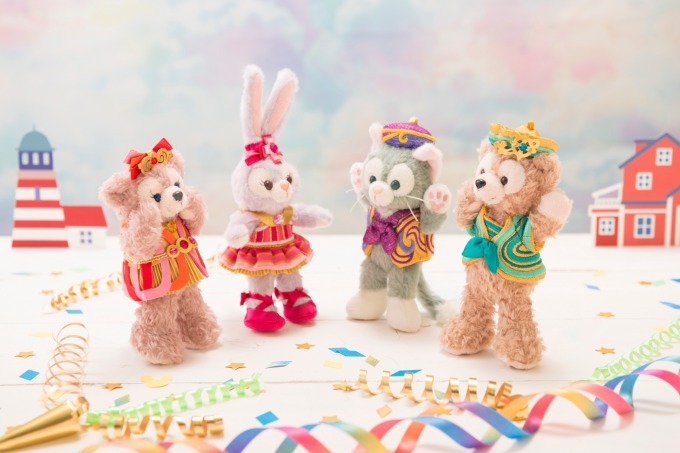 【ディズニー】ぬいぐるみバッチ 限定 ダッフィー シェリーメイ  35周年