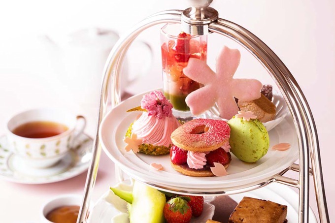 横浜ベイホテル東急「さくらアフタヌーンティー」