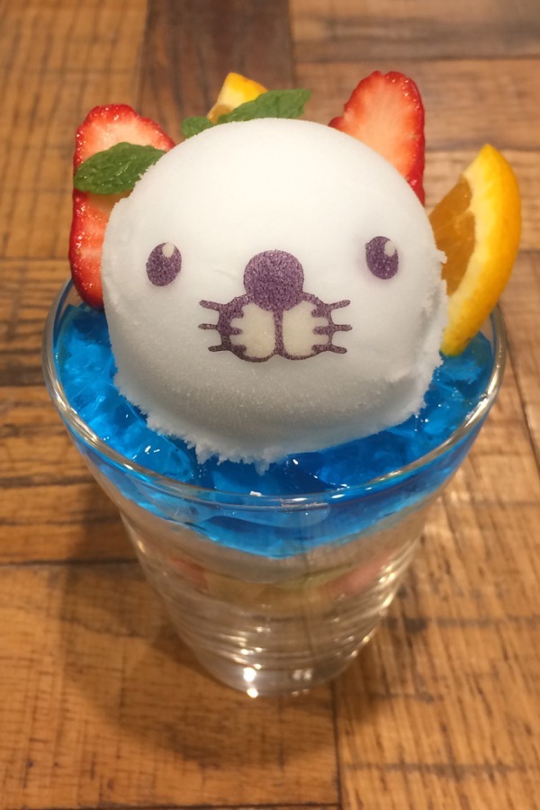 ぷかぷかぼのちゃんパフェ 1,000円＋税