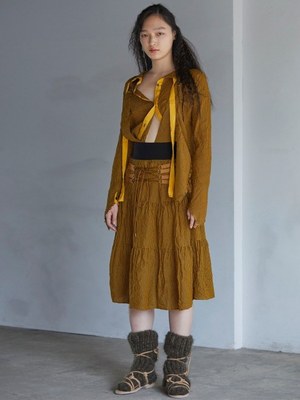 アカネ ウツノミヤ 2018-19年秋冬コレクション - 古代のプリミティブな発想で、動物達とともに｜写真4