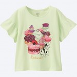 ユニクロ×スクレ・ラデュレ、コラボガールズTシャツ発売、マカロンやリボンをあしらった全7型｜写真4