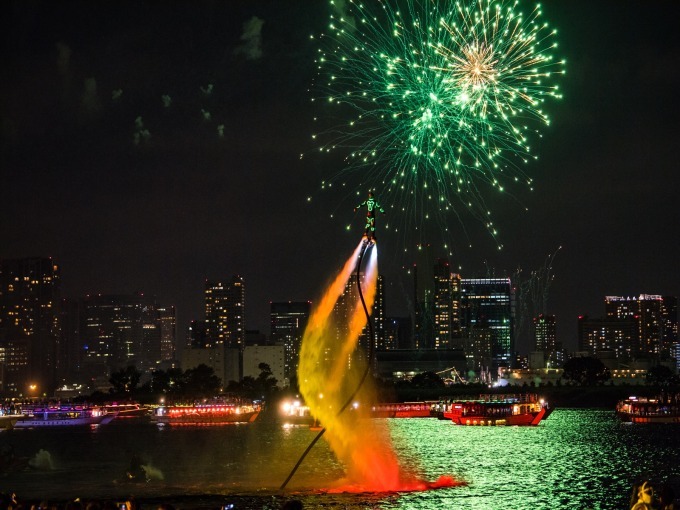 未来型花火エンターテインメント「スターアイランド 2018」お台場で開催｜写真8