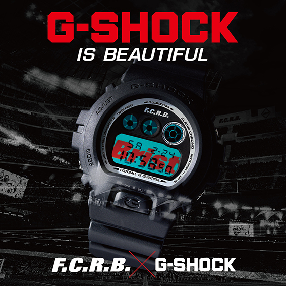 F.C. レアル ブリストル×G-SHOCKのコラボウォッチ、バックライトに ...