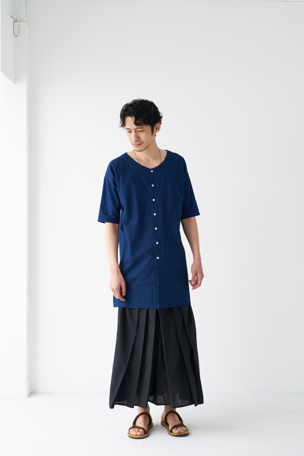 ル*ィ様 和ROBE トローブTROBE コットン リネン haori Mサイズ ル*ィ様 和ROBE トローブTROBE コットン リネン haori Mサイズ