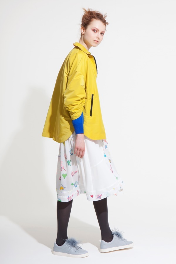 カミシマチナミ イエロー 2018-19年秋冬<span>コレクション</span> - 写真6