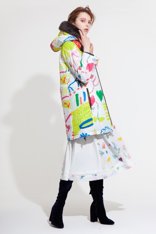 カミシマチナミ イエロー 2018-19年秋冬<span>コレクション</span> - 写真17