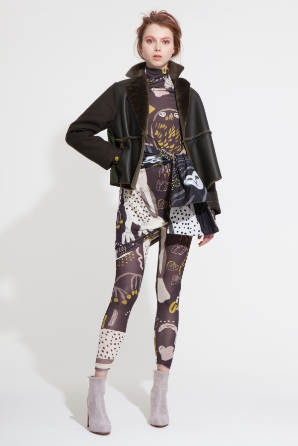 カミシマチナミ イエロー 2018-19年秋冬<span>コレクション</span> - 写真28