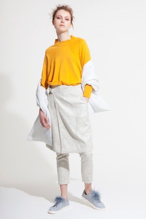 カミシマチナミ イエロー(KAMISHIMA CHINAMI YELLOW) 2018-19年秋冬ウィメンズコレクション  - 写真7