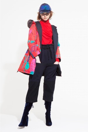 カミシマチナミ イエロー(KAMISHIMA CHINAMI YELLOW) 2018-19年秋冬ウィメンズコレクション  - 写真24