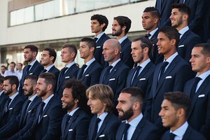 レアル・マドリードが着用した、ヒューゴ ボスのスーツ「クリエイト ユア ルック」第2弾