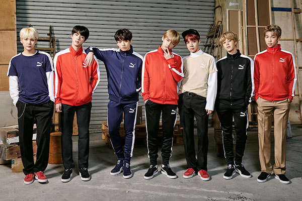 BTS puma 靴 スニーカー