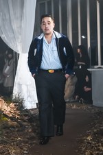 TTT_MSW 2018-19年秋冬コレクション - 山道に降り立ったマフィアが放つ唯一無二の存在感｜写真14