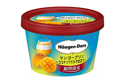 ハーゲンダッツ「マンゴープリン 〜ココナッツミルク仕立て〜」