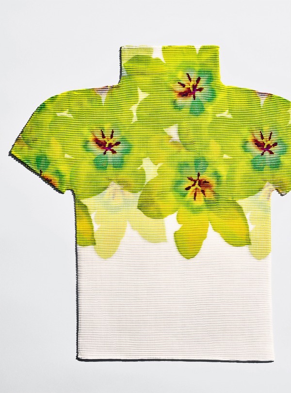 ミー イッセイ ミヤケの18年春夏 - チューリップを真上から描いたストレッチプリーツTシャツ｜写真2