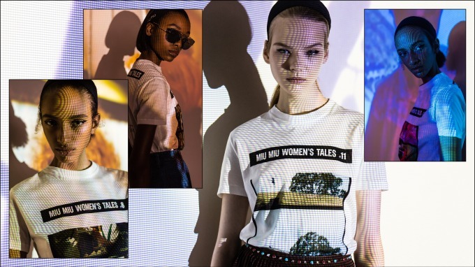 ミュウミュウ新作Tシャツ、ショートフィルムプロジェクト「女性たちの物語」15作品をモチーフに | 写真