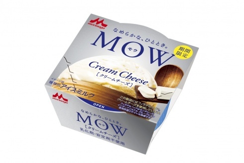 アイス「MOW(モウ)」売上No.1クリーミーチーズ味がフィラデルフィア クリームチーズとコラボ | 写真