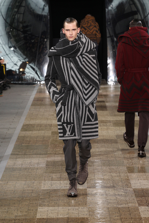 ルイ・ヴィトン 2012-13年秋冬メンズコレクション - 西洋のスタイルに日本の伝統を融合