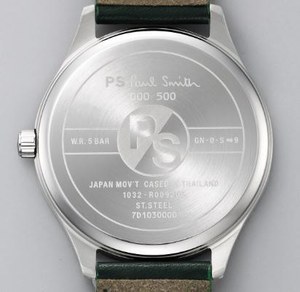 PS Paul Smith 腕時計 ポール・スミス 限定品　レコード盤 黒 楽天市場】Paul Smith ポールスミス 機械式腕時計 限定モデル