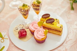 「プリンセス アフタヌーンティー」ティアラ付きハートチョコや薔薇が咲くマフィン、横浜に登場｜写真3