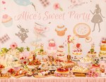 「アリスのスイートティーパーティー」が名古屋で、約20種のスイーツブッフェ＆自分で作れるドリンク｜写真1