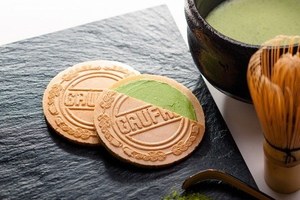 上野風月堂の季節限定"抹茶スイーツ"プティゴーフルやクッキーで抹茶クリームをサンド