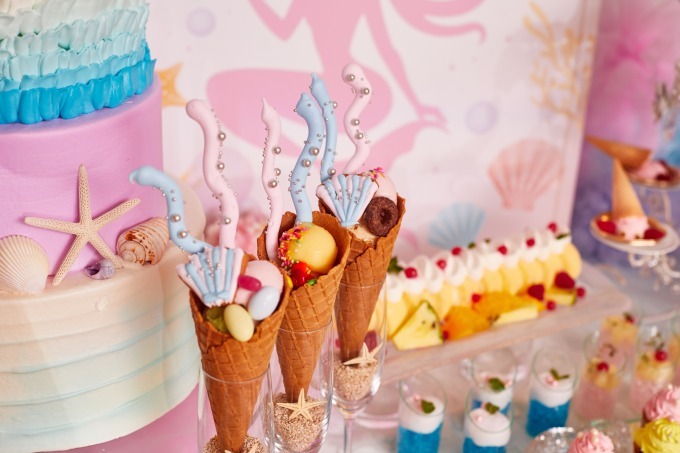 "人魚姫"のスイーツブッフェ「プリンセス・マーメイドのスイーツパーティー」約20種のデザートなど｜写真3