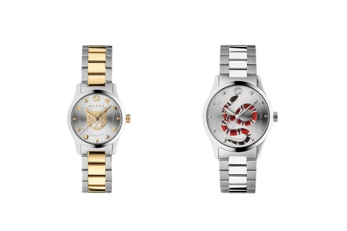 グッチの新作腕時計 - “GGロゴ”のホログラム仕様＆キャットヘッドやスネークモチーフのダイアル｜写真2