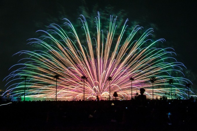 「海の中道芸術花火2018」福岡・海の中道海浜公園で - 花火師×プログラマーによる音楽シンクロ花火｜写真3