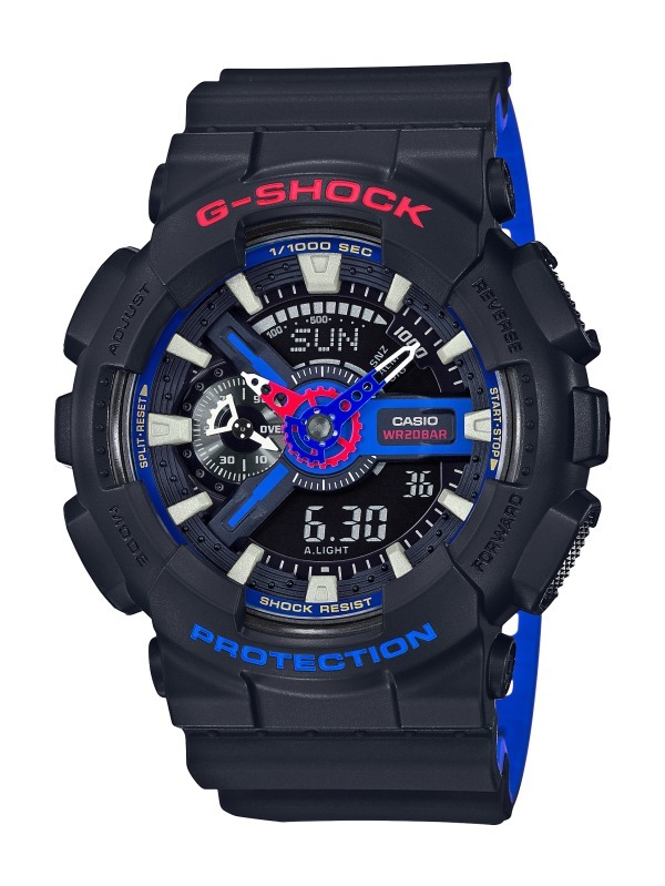 G-SHOCKの新作腕時計 - ブラック×トリコロールの新デザインを5型のモデルで｜写真3