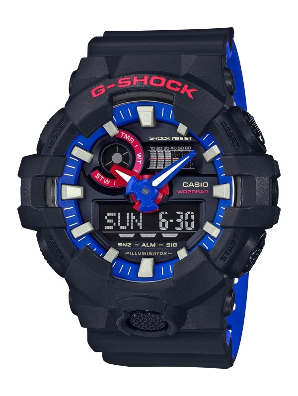 G-SHOCKの新作腕時計 - ブラック×トリコロールの新デザインを5型のモデルで｜写真5