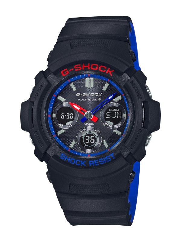G-SHOCKの新作腕時計 - ブラック×トリコロールの新デザインを5型のモデルで | 写真