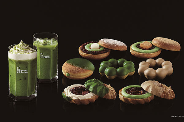 ミスタードーナツ「抹茶スイーツプレミアム」