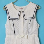 エミリーテンプルキュートより夏の新作ワンピース - ストライプレースで仕立てたセーラーカラー｜写真3