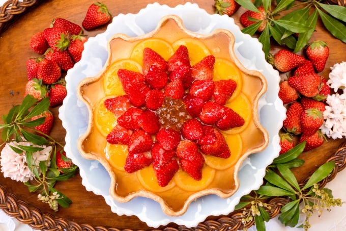 キル フェ ボンより「大阪産（もん）ひやしあめとイチゴのタルト」グランフロント大阪限定発売