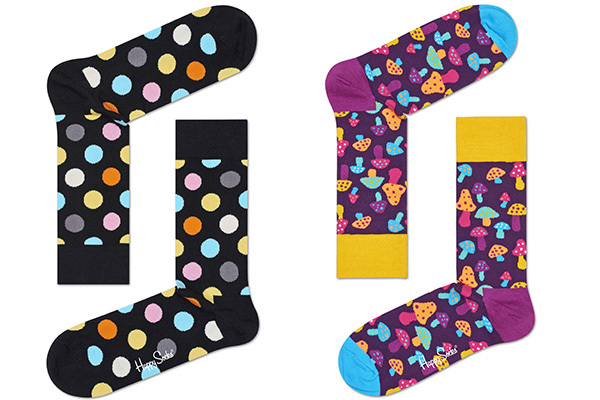 ハッピーソックスのアーカイブ靴下が復刻、10年分をまとめたスペシャルボックスも