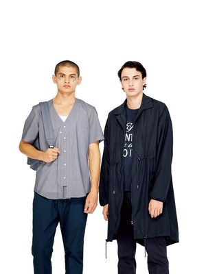 GU× Kim Jones コラボ　ナイロンテールコート